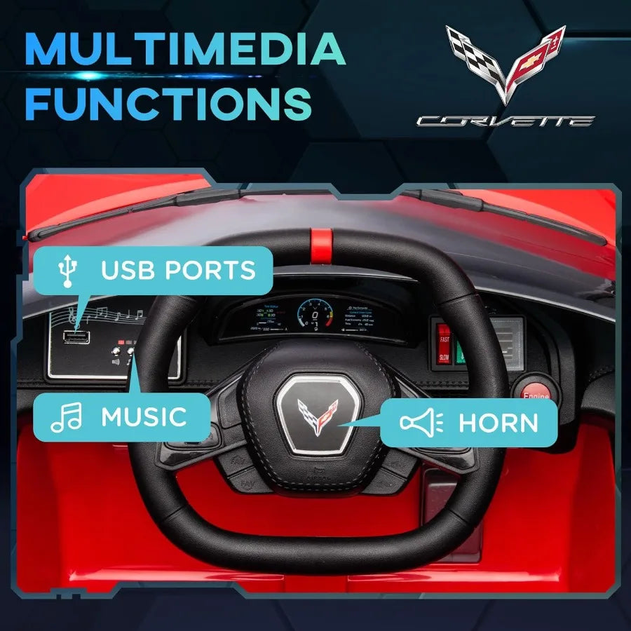 La luxieuse Ferrari 12V 

avec télécommande parentale, suspension, phare, démarrage progressif, pour tout-petits.